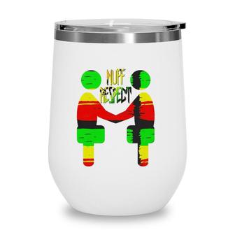 Nuff Respect Lady G Shake Hands Wine Tumbler | Mazezy