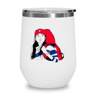 Official 2521 Girl 2521 Material Girls Wine Tumbler | Mazezy