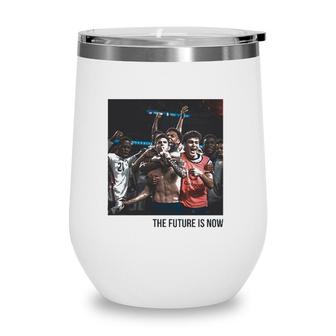 The Future Is Now Usa Beat Mexico Wine Tumbler