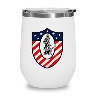 Uss Ranger Cvcva 61 United States Navy Wine Tumbler | Mazezy