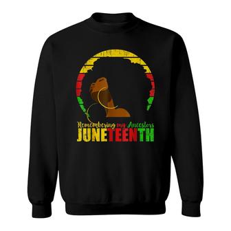 1865 Juneteenth Black Freedom Day June 19Th 1865 Sweatshirt - Thegiftio UK