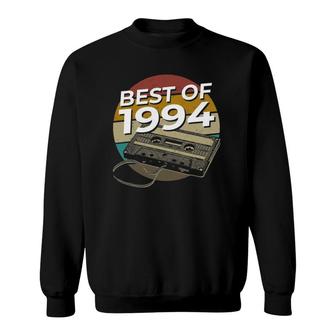 27 Years Old Best Of 1994 Vintage 27Th Birthday Men Women Sweatshirt - Seseable