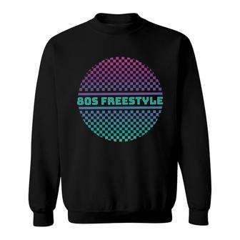80S Freestyle I Love 80S 90S Disco Ball Music Party Sweatshirt - Seseable