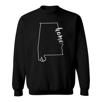 Alabama Home For Any Alabama Native Sweatshirt | Mazezy