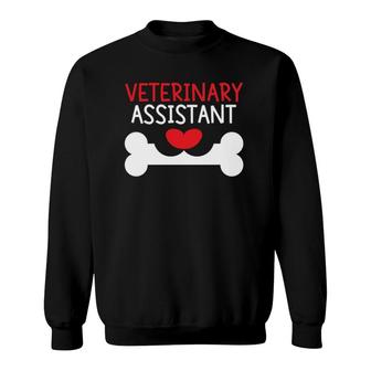 Animal Helper Veterinary Assistant Pawsitive Sweatshirt | Mazezy