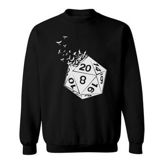 Awesome Tabletop Gaming Dice Gift Sweatshirt | Mazezy