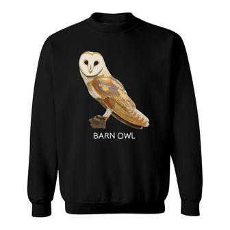 Barn Owl Bird Lover T Sweatshirt | Mazezy
