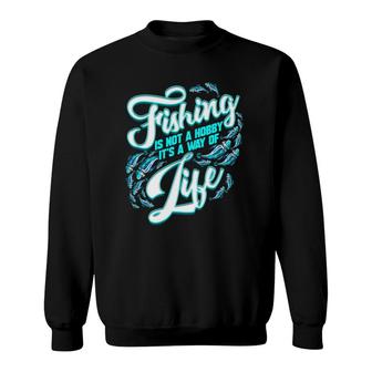 Bass Fishing Gift For Angler And Fisher I Fishing No Hobby Sweatshirt - Thegiftio UK
