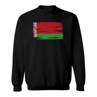 Belarus Belarusian Flag Vacation Travel Souvenir Sweatshirt | Mazezy AU