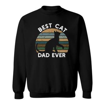 Best Cat Dad Ever Classic Sweatshirt - Seseable