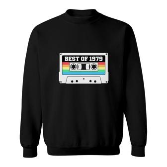 Best Of 1979 43Th Birthday 1979 Radio Vintage Sweatshirt - Seseable