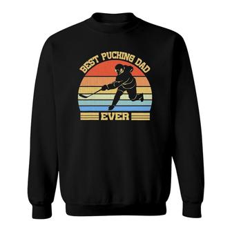 Best Pucking Dad Vintage Retro Fathers Day Dads Sweatshirt - Seseable