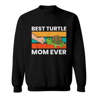 Best Turtle Mom Ever Sea Turtle Mama Pet Turtle Sweatshirt - Seseable