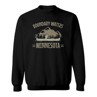 Boundary Waters Canoe Trip Minnesota Sweatshirt | Mazezy