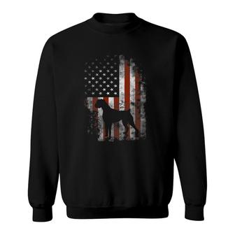 Boxer American Flag Usa 4Th Of July Dog Gifts Sweatshirt - Seseable