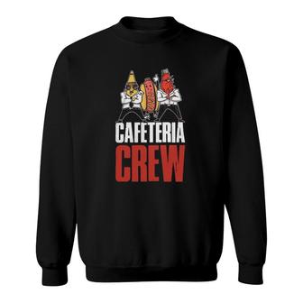 Cafeteria Crew Funny Lunch Lady Gift Classic Sweatshirt - Thegiftio UK