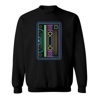 Cassette Tape - 80S 90S Music - Retro Vintage Disco Party Sweatshirt - Seseable