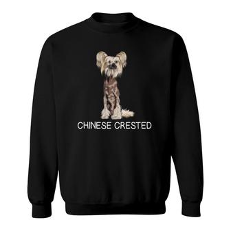 Chinese Crested Crazy Dog Lover Sweatshirt | Mazezy