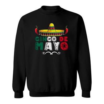 Cinco De Mayo For Mens Cinco De Mayo Sweatshirt - Seseable