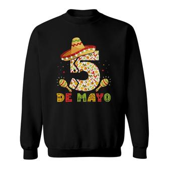 Cinco De Mayo Sombrero Mexican 5 De Mayo Sweatshirt - Seseable