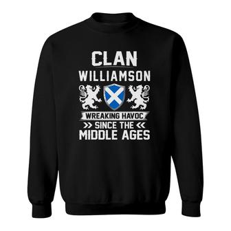Clan Williamson Scottish Family Scotland Mothers Day Fathers Sweatshirt | Seseable CA