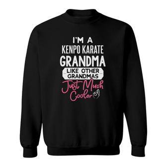 Cool Mothers Day Design Kenpo Karate Grandma Sweatshirt - Seseable