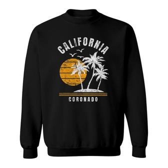 Coronado California Ca Beach Vacation Souvenir Sweatshirt | Mazezy