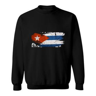 Cuba Flag Pride Dna Cuban Husband Dad Love Proud Fathers Day Sweatshirt - Seseable