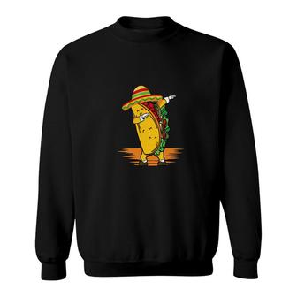 Dabbing Mexican Cinco De Mayo Good Food Sweatshirt - Seseable