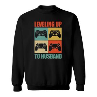 Engagement For Groom Video Game Lovers Sweatshirt - Seseable