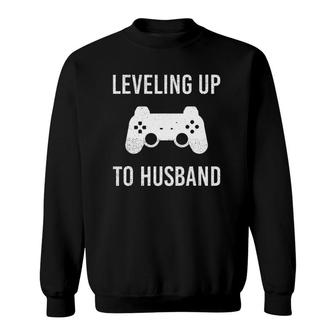 Engagement Wedding Gift For Groom Video Game Lovers Sweatshirt