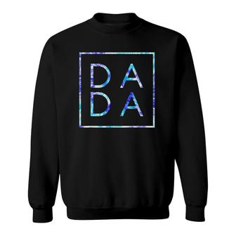 Fathers Day For New Dad Papa Grandpa - Dada Tie Dye Sweatshirt - Seseable