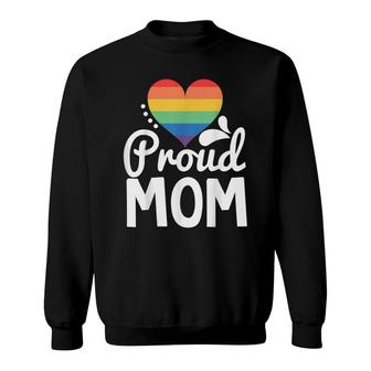 Free Mom Hugs Proud Mom Pride Lgbt Apparel Gay Sweatshirt - Thegiftio UK