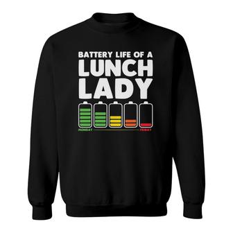 Funny Lunch Lady Art For Men Women Cafeteria Lunch Monitor Sweatshirt | Mazezy