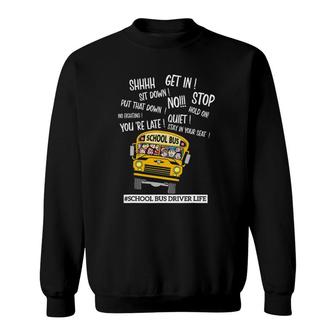 Funny School Bus Driver Cool School Bus Driver For Men Women Sweatshirt | Seseable UK