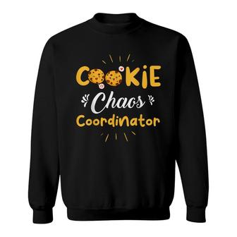 Funny Scout For Girls Cookie Chaos Coordinator Women Girls Sweatshirt - Thegiftio UK