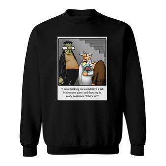 Funny Spectickles Halloween Costume Party Humor Classic Sweatshirt - Seseable
