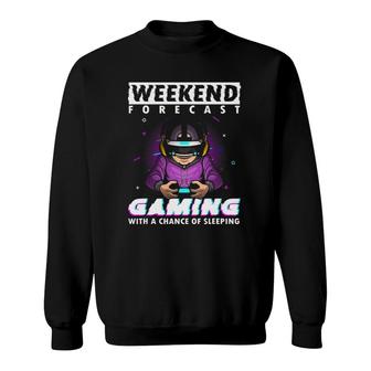 Funny Video Game Design For Men Women Video Gamer Gaming Sweatshirt | Mazezy