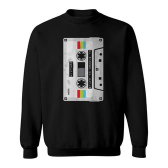 Groove Hip Hop Dj Mix Tape Retro Vintage Cassette Sweatshirt - Seseable