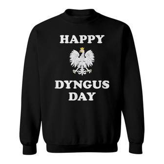 Happy Dyngus Day Polska Polish White Eagle Sweatshirt - Seseable