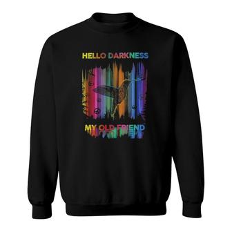 Hello Darkness My Old Friend Hummingbird Classic Sweatshirt - Thegiftio UK