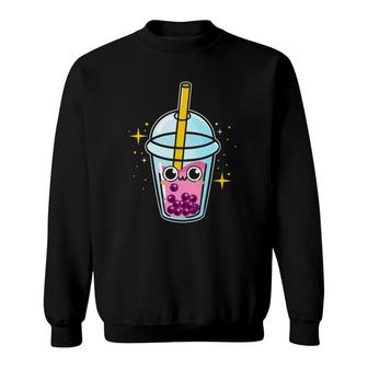 Kawaii Bubble Tea Boba Lover Sweatshirt | Mazezy