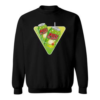 Kawaii Melon Soda Vaporwave Aesthetic & Japanese Kanji Sweatshirt | Mazezy