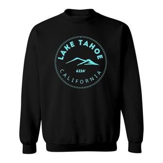 Lake Tahoe California Blue Mountain Sweatshirt | Mazezy