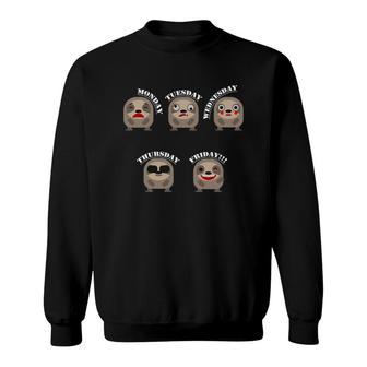 Lone Star Merch Sloth Weekly Standard Sweatshirt - Monsterry