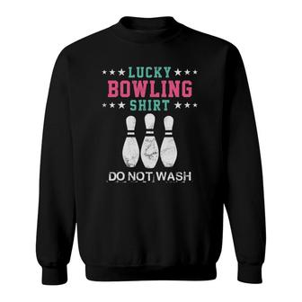 Lucky Bowling Gift For Women Or Girls Sweatshirt | Mazezy