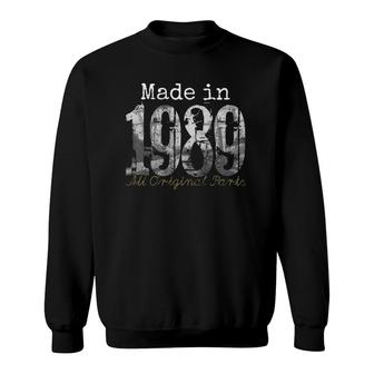 Made In 1989 Tee - 32 Years Old 1989 32Nd Birthday Gift Sweatshirt - Seseable