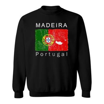 Madeira Islands Portuguese Flag I Love Portugal Sweatshirt | Mazezy