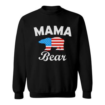 Mama Bear July Independence Day Great 2022 Sweatshirt - Seseable