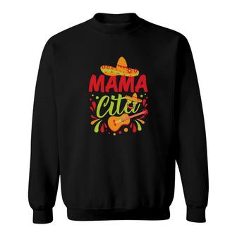 Mama Cita Hat Guitar Colorful Great Gift Sweatshirt | Seseable UK